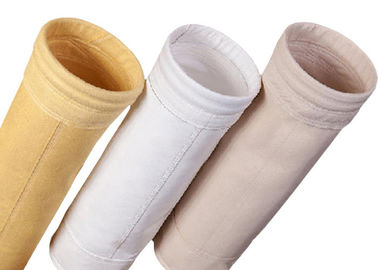 Çin Çimento Silosu Polyester Keçe Filtre Torbası 2000 - 9000mm Uzunluk 190 Derece Çalışma Sıcaklığı Tedarikçi