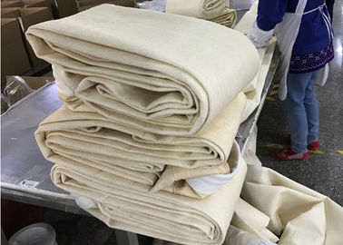 Çin Çimento Filtre Çorapları Aramid Filtre Torbası Sentetik Elyaf Kolay Kurulum CE Sertifikası Fabrika